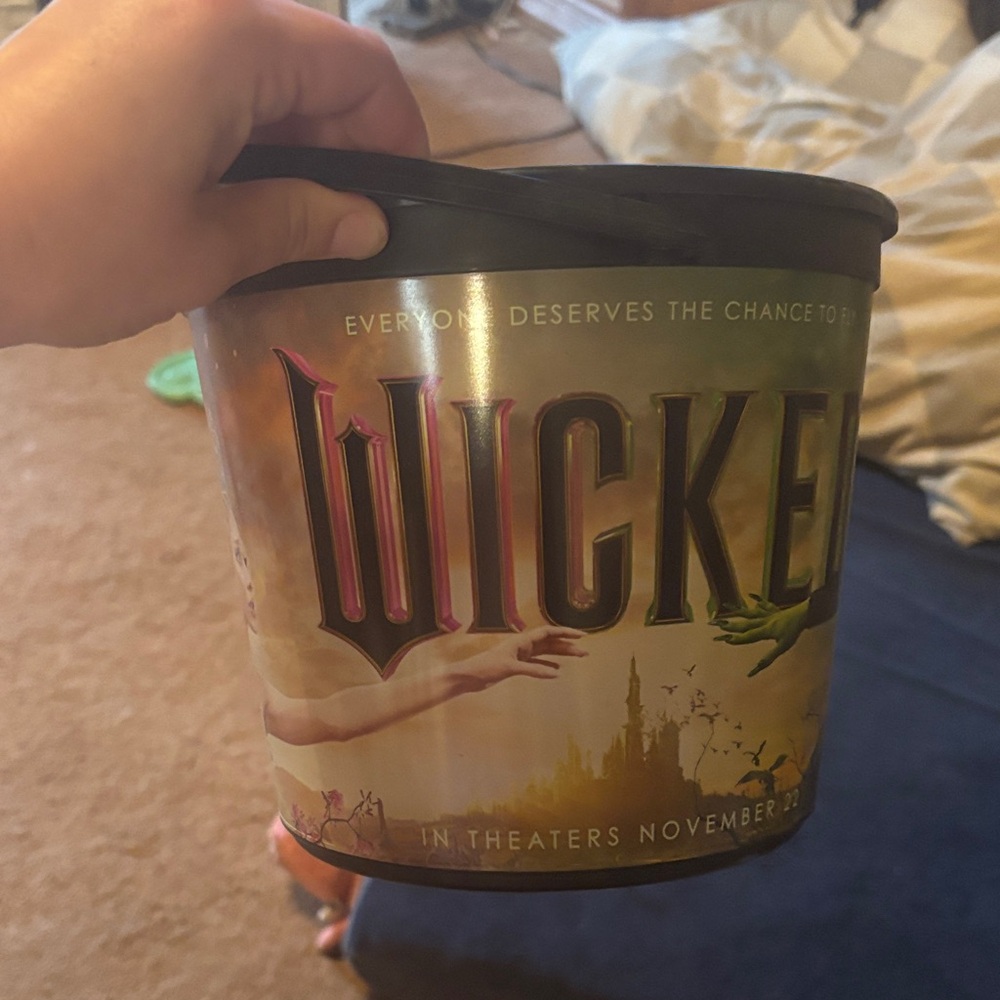 Wicked Themed Popcorn Bucket